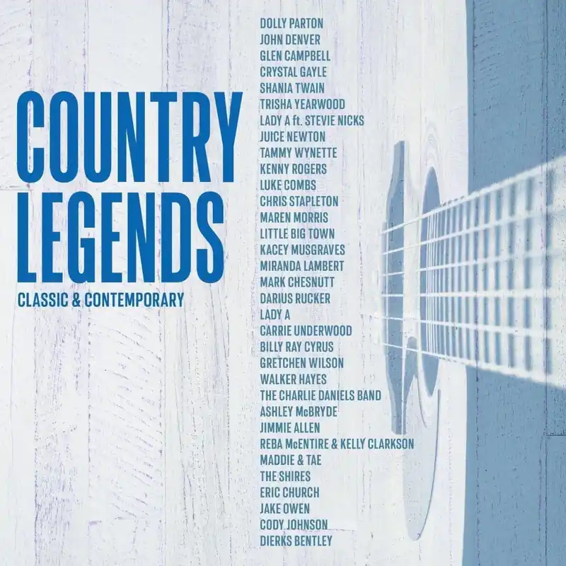 Warranty Included Country Legends: Classic & Contemporary Limited Vinyl 2LP Set