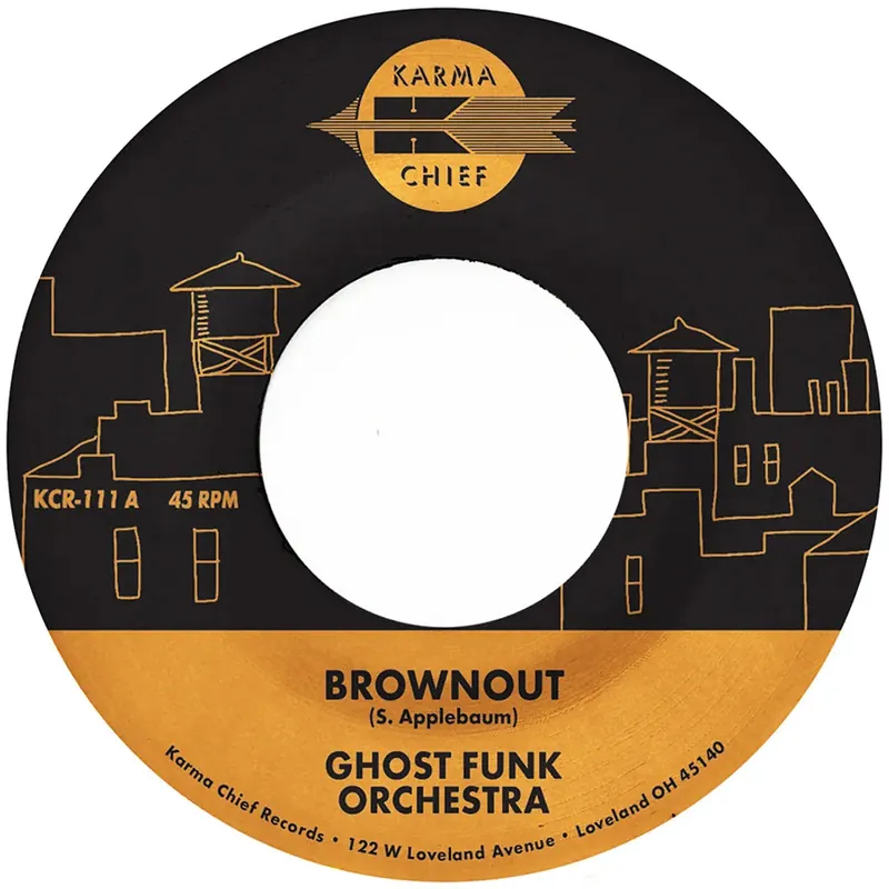 Sale Ghost Funk Orchestra - Brownout / Boneyard Baile (Vinyl Single)– Josey Records