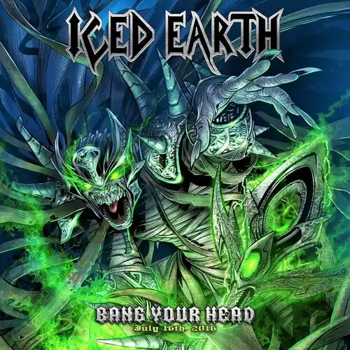 Authentic ICED EARTH BANG YOUR HEAD (LIVE 2CD) - CD