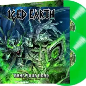 ICED EARTH BANG YOUR HEAD (LIVE GREEN VINYL) - LP Same Day Shipping