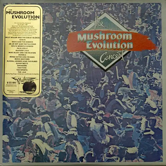 Fan Favorite Various – The Mushroom Evolution Concert (3xLP) (VG+/VG+)