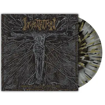 INCANTATION ONWARD TO GOLGOTHA LIVE (CUSTOM MERGE WITH SPLATTER) - LP Today Only