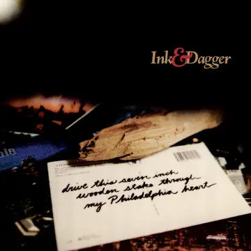 INK & DAGGER DRIVE THIS 7 INCH STAKE THROUGH MY PHILADELPHIA HEART (RED BLOODLUST VINYL) - LP Factory Price
