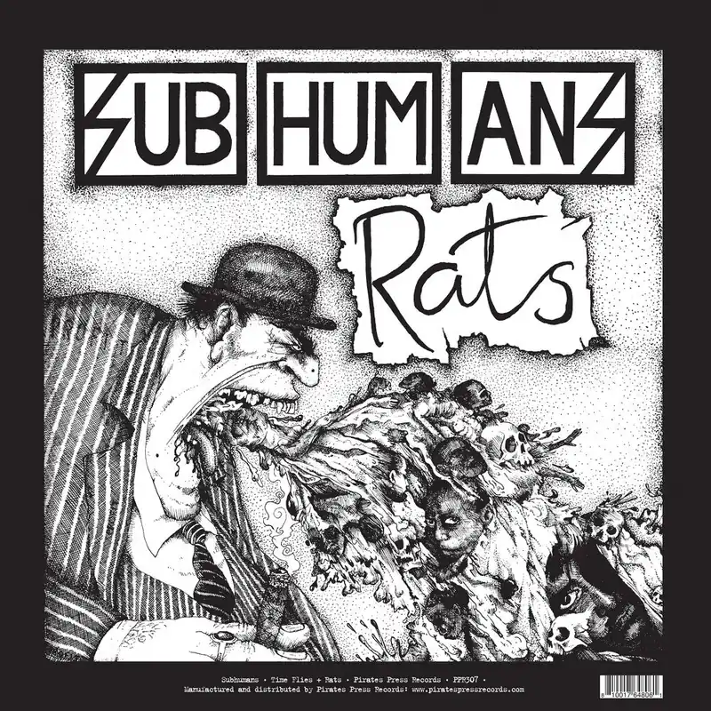 Best Choice Subhumans - Time Flies + Rats (LP)– Josey Records