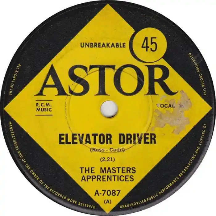 In Demand The Master's Apprentices – Elevator Driver (VG/Generic)