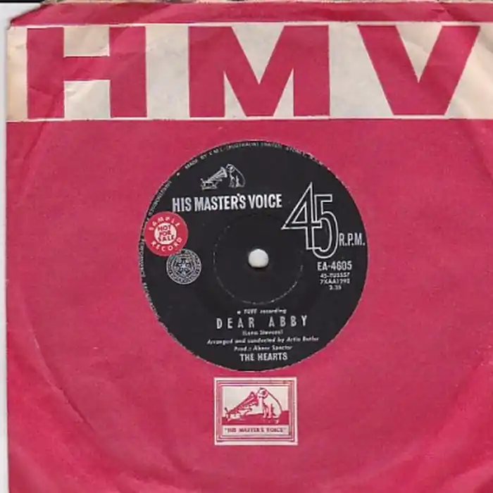 Final Sale The Hearts – Dear Abby (VG+/Generic)
