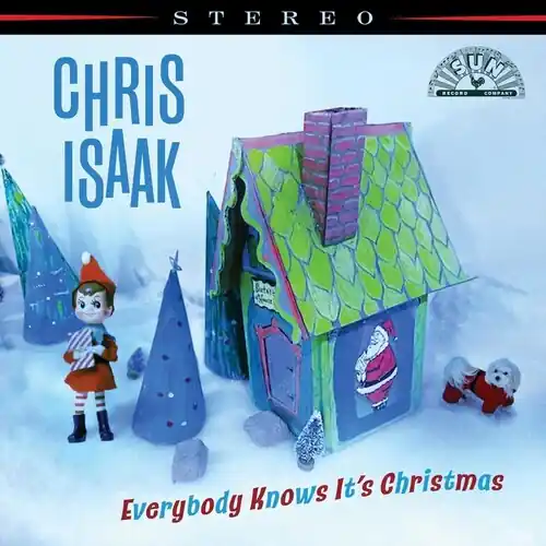 ISAAK,CHRIS EVERYBODY KNOWS IT'S CHRISTMAS (DELUXE EDITION) (GREEN SWIRL VINYL) - LP Exclusive
