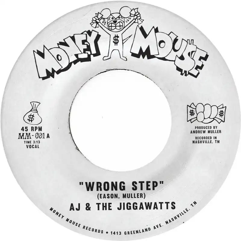 Aj & The Jiggawatts - Wrong Step / Karma Is A Bitch (Colored Vinyl) (G– Josey Records Factory Price