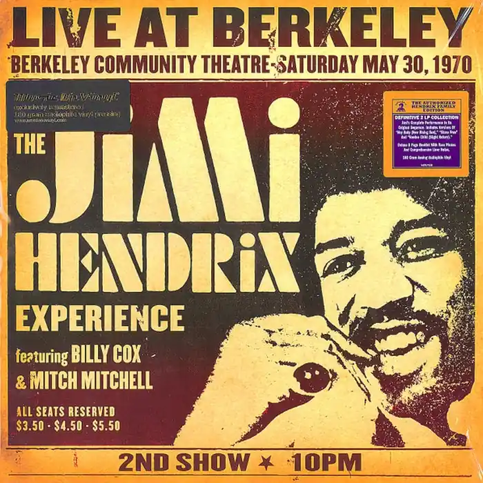 The Jimi Hendrix Experience – Live At Berkeley (2xLP) (E/VG+) Get Yours