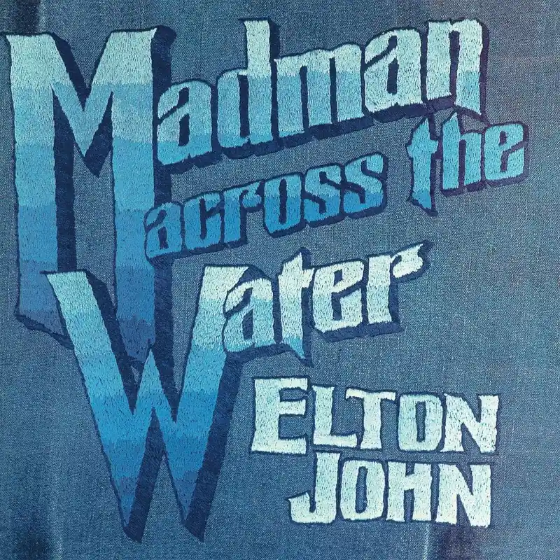 Madman Across The Water Limited Blue & White 180gram Vinyl LP Same Day Shipping