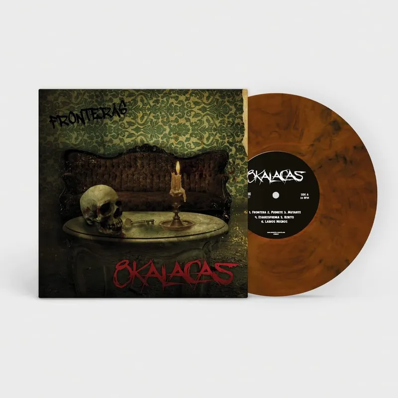 Weekend Sale Fronteras Limited Orange/Black Marbled Vinyl LP