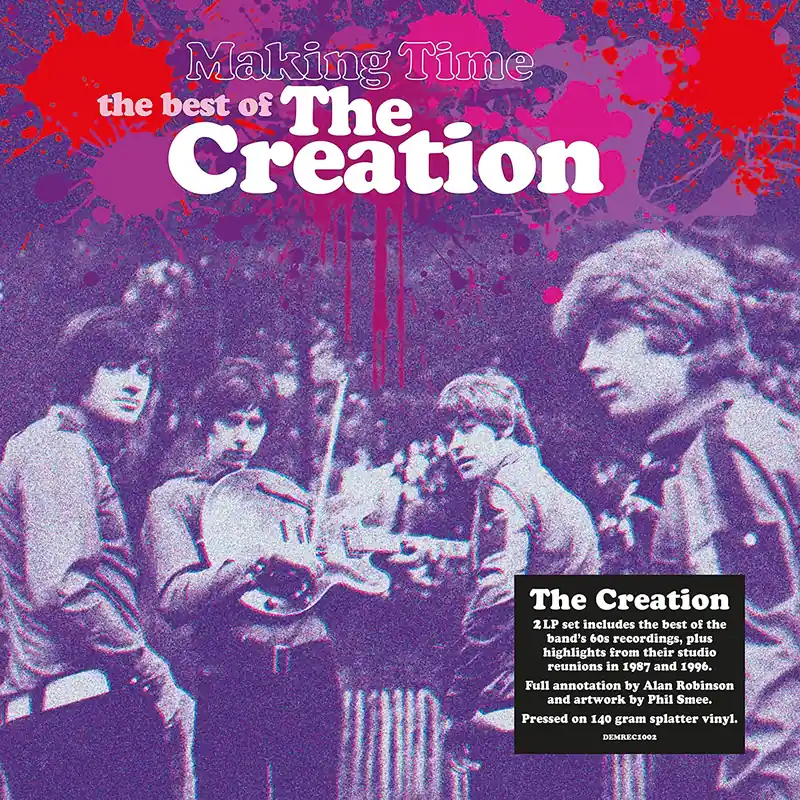 No Minimum Order Making Time: The Best Of The Creation Limited Splattered Vinyl 2LP Set