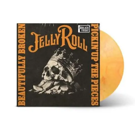 JELLY ROLL BEAUTIFULLY BROKEN (PICKIN' UP THE PIECES) (TEQUILA SUNRISE VINYL) (RSD BLACK FRIDAY 2025) - LP Best Seller