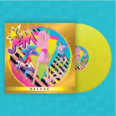 JEM AND THE HOLOGRAMS JEM AND THE HOLOGRAMS (LEMONADE GLITTER VINYL) - LP Free Returns
