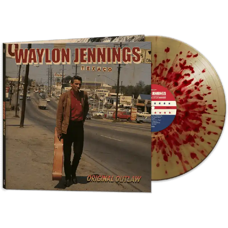 Sale JENNINGS,WAYLON / HOLLY,BUDDY ORIGINAL OUTLAW (RED/GOLD SPLATTER) - LP