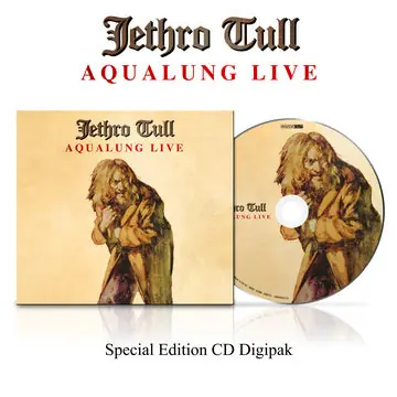 Free Returns JETHRO TULL AQUALUNG LIVE (REMASTER) - CD
