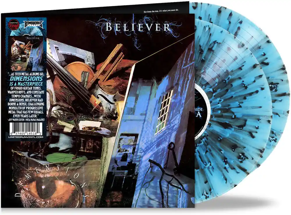 Final Sale Believer - Dimensions (Blk) (Blue) (Colored Vinyl) (Gate) (Limited Edi– Josey Records