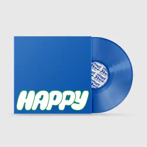 Trending JIN ( BTS ) HAPPY(BLUE VINYL) - LP