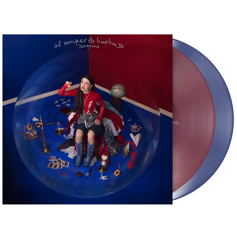 JOAQUINA AL ROMPER LA BURBUJA (RED/BLUE VINYL) - LP Time-Limited