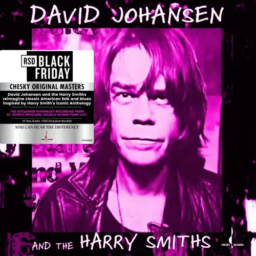 JOHANSEN,DAVID & THE HARRY SMITHS DAVID JOHANSEN AND THE HARRY SMITHS (RSD BLACK FRIDAY 2025) - LP Direct From Manufacturer