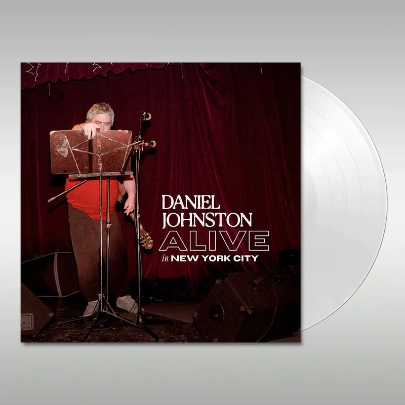 Shop Now JOHNSTON,DANIEL ALIVE IN NEW YORK CITY (WHITE VINYL) - LP