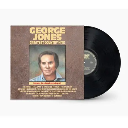JONES,GEORGE GREATEST COUNTRY HITS - LP Exclusive