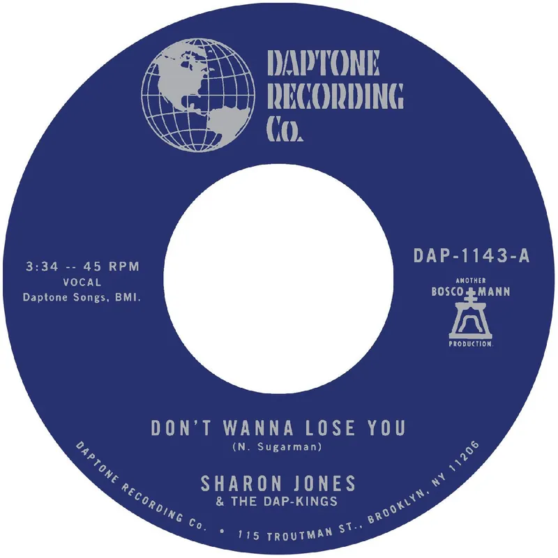 Mega Sale JONES,SHARON & THE DAP-KINGS DON'T WANT TO LOSE YOU / DON'T GIVE A FRIEND A NUMBER - 7"