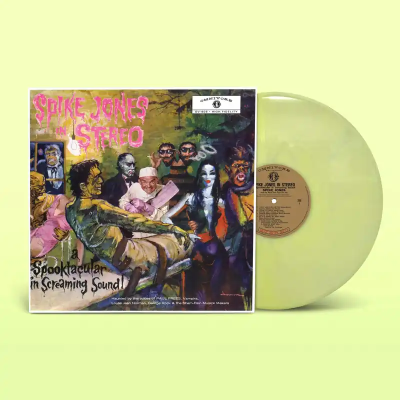Premium JONES,SPIKE IN STEREO: A SPOOKTACULAR IN SCREAMING SOUND (SLIME GREEN) - LP