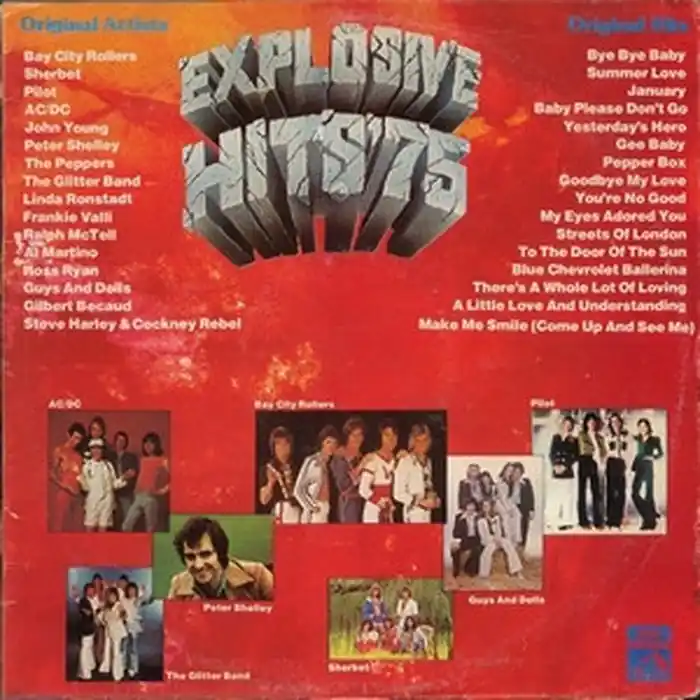 Grab Now Various – Explosive Hits '75 (VG+/VG+)