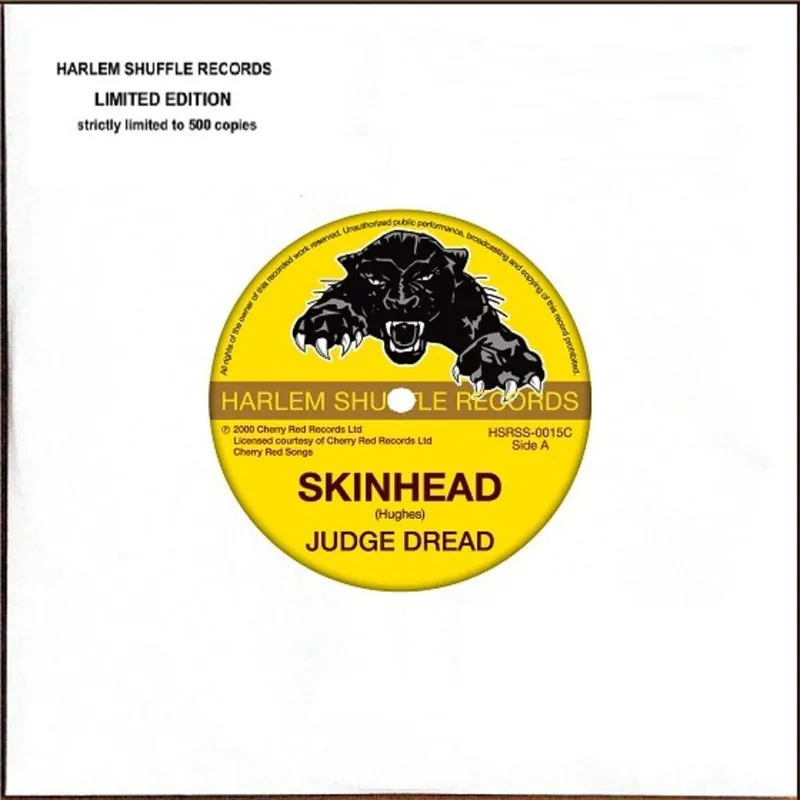 JUDGE DREAD SKINHEAD / BELLE OF SNODLAND TOWN - 7" Low Price