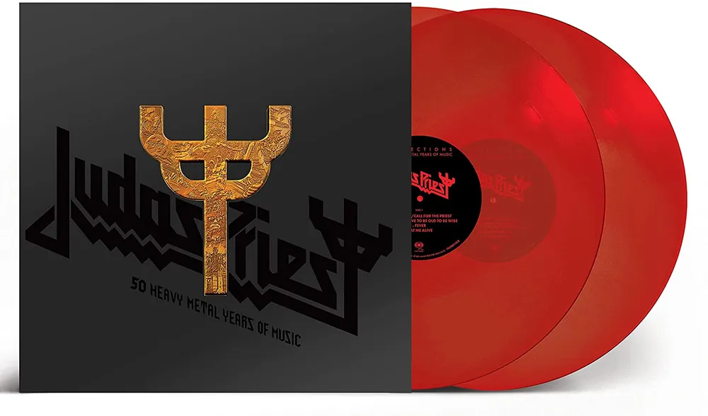 50 HEAVY METAL YEARS OF MUSIC Limited Gatefold Red 180gr Vinyl 2LP Set Premium