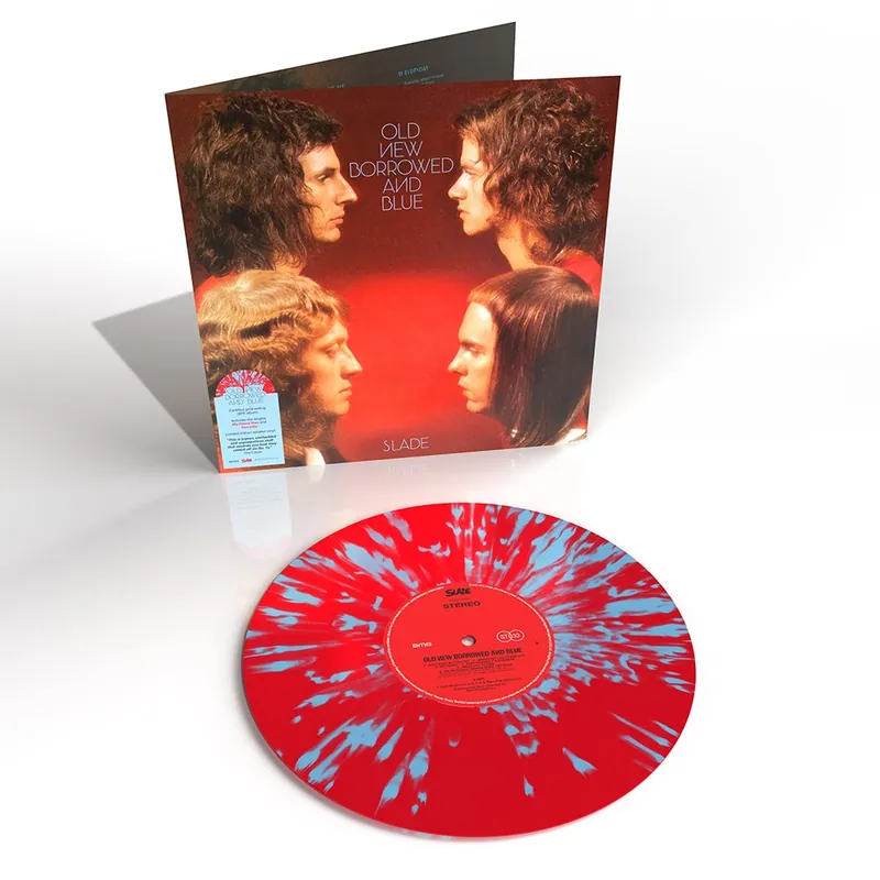 Old New Borrowed And Blue Limited Red & Blue Splatter Vinyl LP Luxury