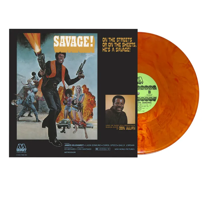 JULIAN,DON SAVAGE (SUPER SOUL SOUNDTRACK) (BLOOD ORANGE VINYL) - LP Super Sale