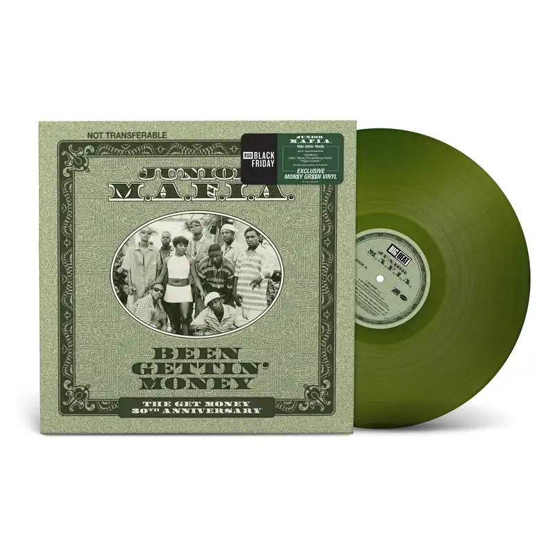JUNIOR MAFIA BEEN GETTIN' MONEY (30TH ANNIVERSARY MONEY GREEN VINYL) (RSD BLACK FRIDAY 2025) - LP Exclusive
