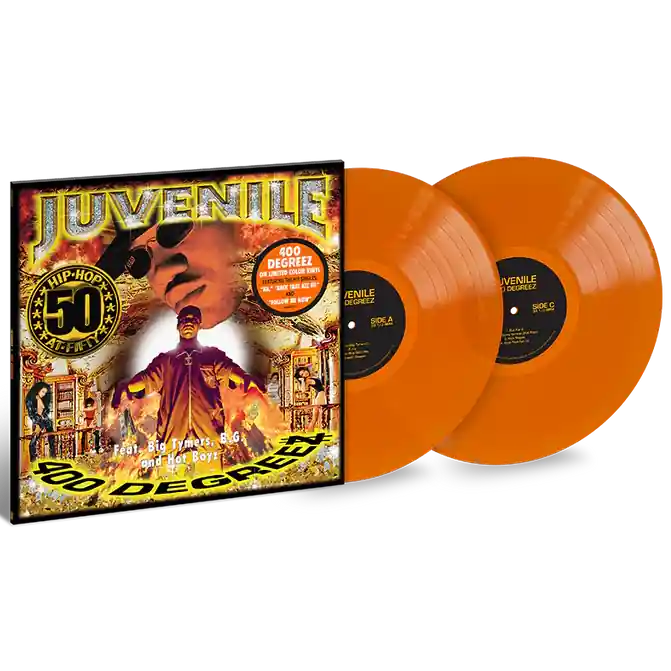 Direct From Factory JUVENILE 400 DEGREEZ (ORANGE VINYL) - LP