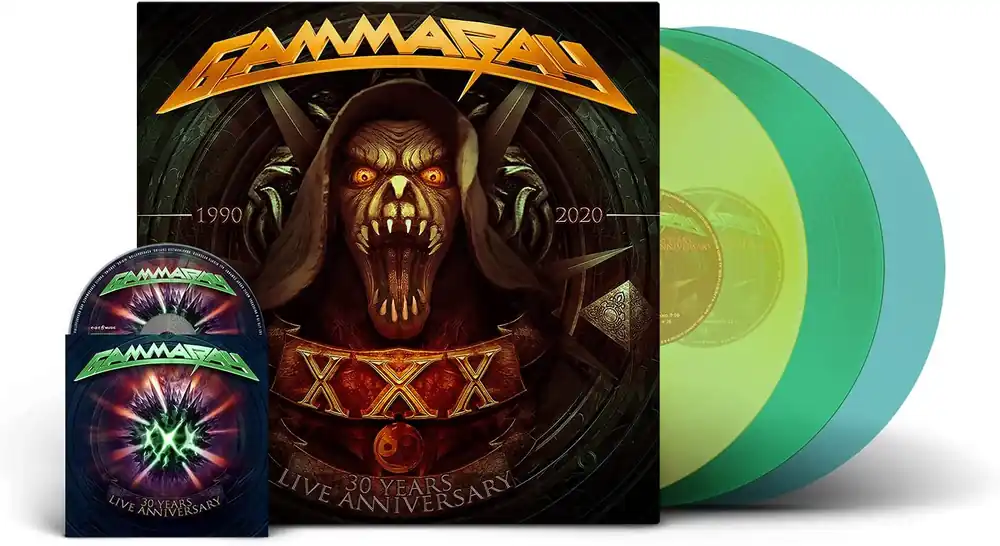 Worldwide Shipping 30 YEARS LIVE ANNIVERSARY Limited Coloured Vinyl 3LP + Blu-Ray Set