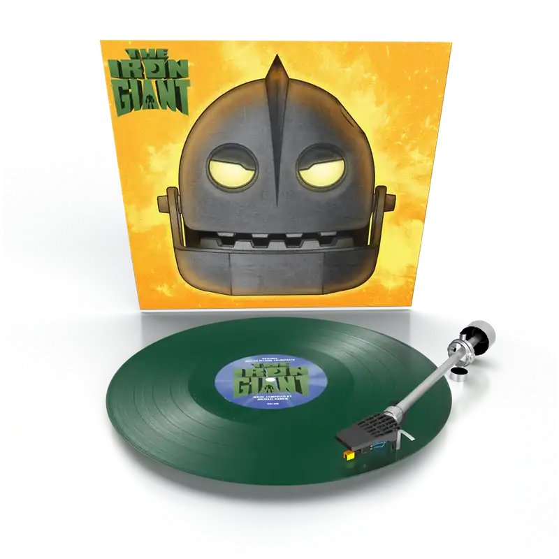 KAMEN,MICHAEL IRON GIANT - O.S.T. (DELUXE GREEN VINYL) - LP Same Day Shipping