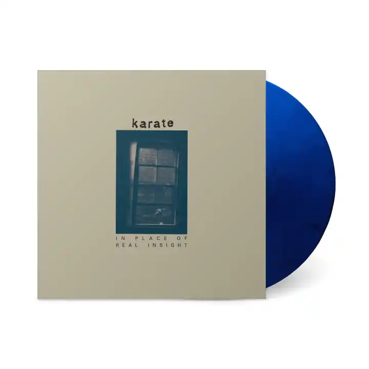 KARATE IN PLACE OF REAL INSIGHT (INDIGO BLUE VINYL) - LP Today Only