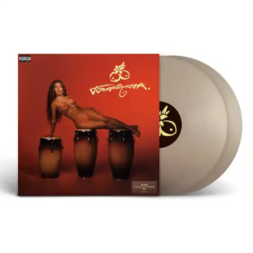 Direct From Factory KAROL G TROPICOQUETA (INDIE EXCLUSIVE COCONUT WHITE) - LP