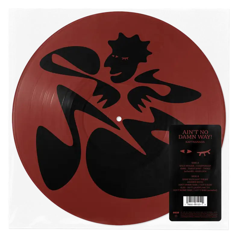 KAYTRANADA AIN'T NO DAMN WAY (PICTURE DISC) LP PREORDER out 1/9/2026 Exclusive