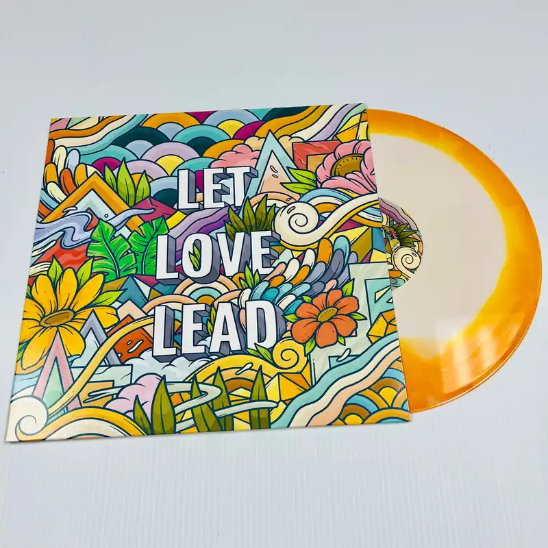 KBONG LET LOVE LEAD (ORANGE/WHITE) - LP Hassle-Free Returns