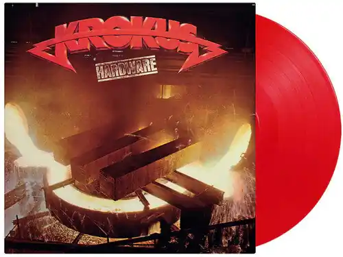 Krokus - Hardware - Limited 180-Gram Red Colored Vinyl (Vinyl)– Josey Records Genuine
