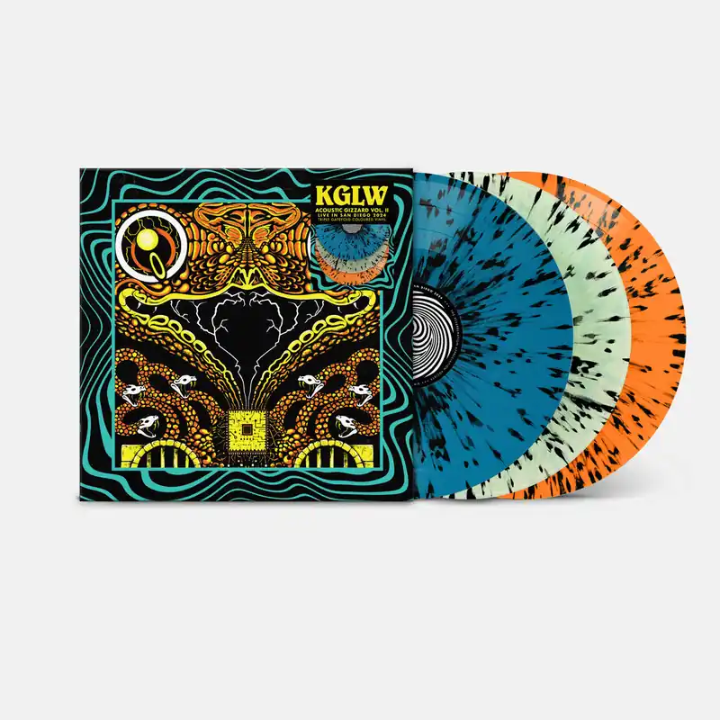 Genuine KING GIZZARD & THE LIZARD WIZARD ACOUSTIC GIZZARD VOL. II LIVE IN SAN DIEGO 24 (3LP SPLATTER) - LP