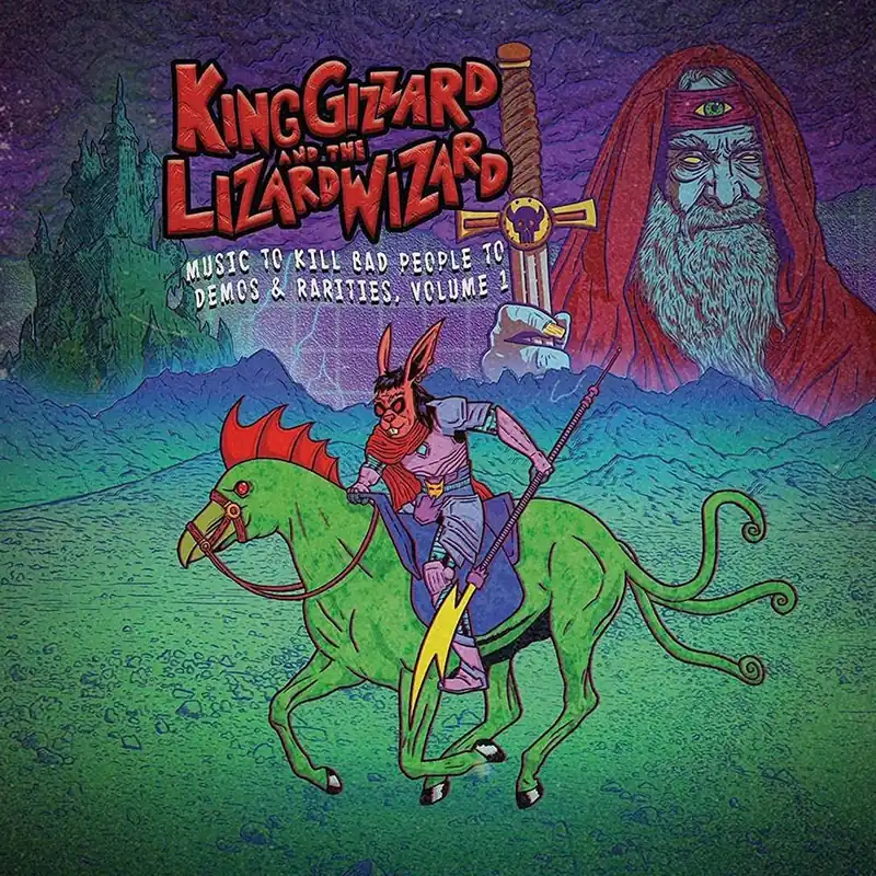 Price Cut KING GIZZARD & THE LIZARD WIZARD MUSIC TO KILL BAD PEOPLE TO: DEMOS AND RARITIES VOL. 1 (RECYCLED EMERALD) - LP