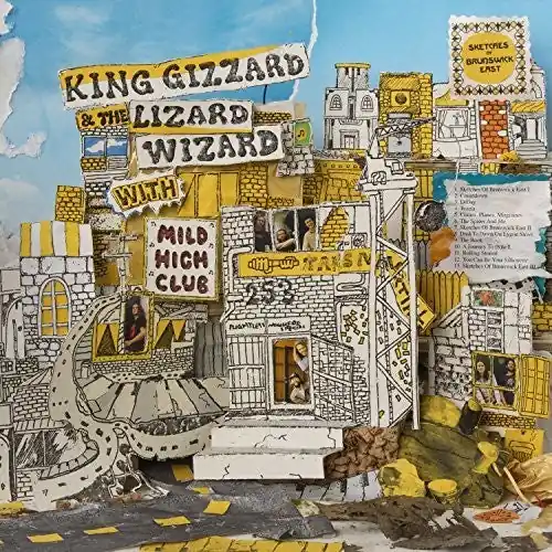 Weekend Sale KING GIZZARD & THE LIZARD WIZARD SKETCHES OF BRUNSWICK EAST (FEATURING MILD HIGH CLUB) - CD