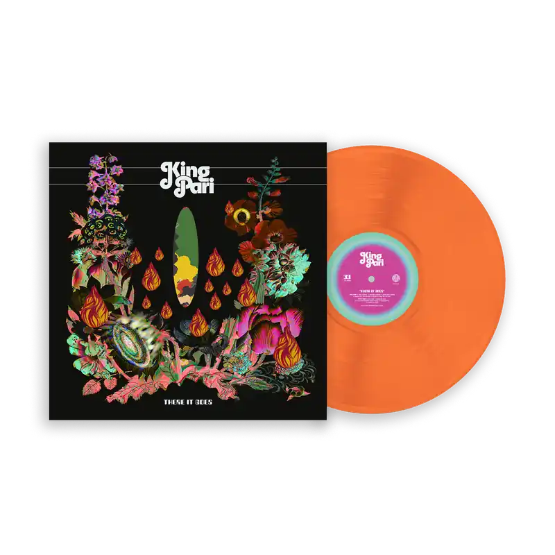 Exclusive Offer KING PARI THERE IT GOES (TANGERINE VINYL) - LP