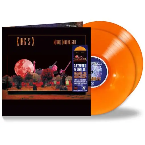 KING'S X MANIC MOONLIGHT (ORANGE VINYL) - LP Crafted