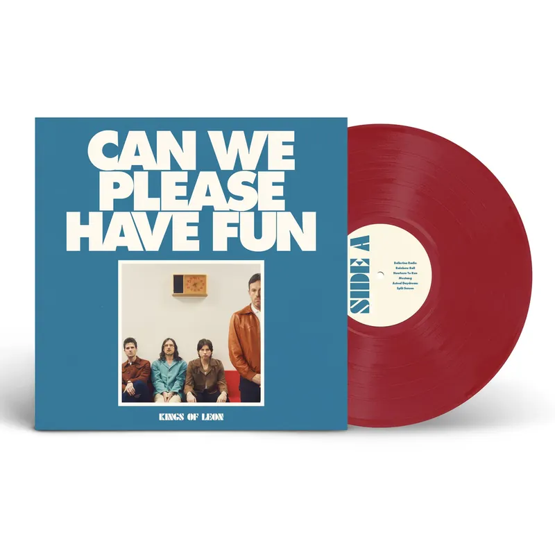 KINGS OF LEON CAN WE PLEASE HAVE FUN (APPLE RED INDIE EXCLUSIVE) - LP High Quality