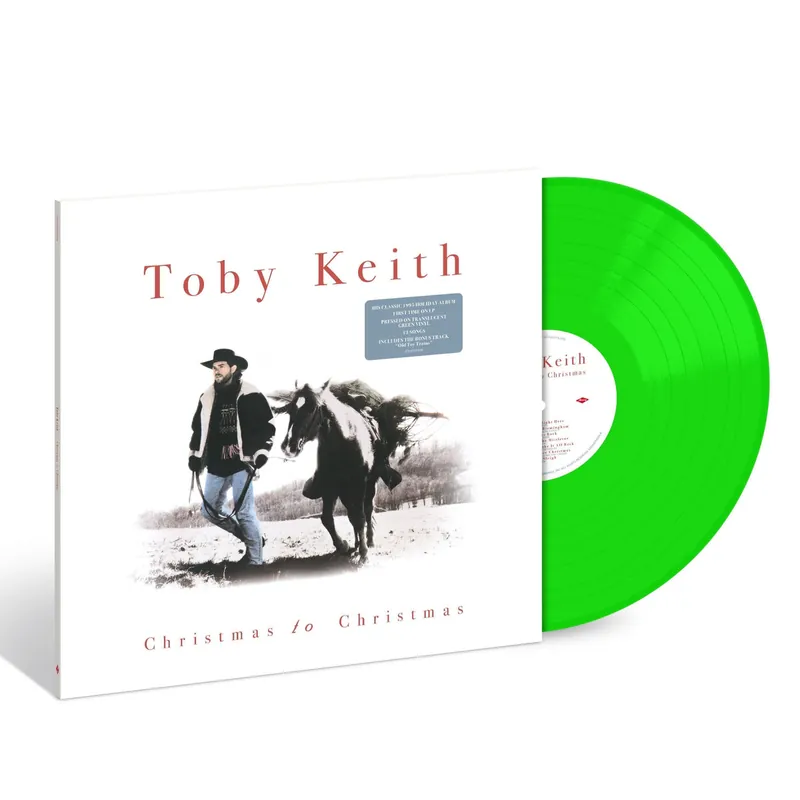Wholesale KEITH,TOBY CHRISTMAS TO CHRISTMAS (GREEN VINYL) - LP