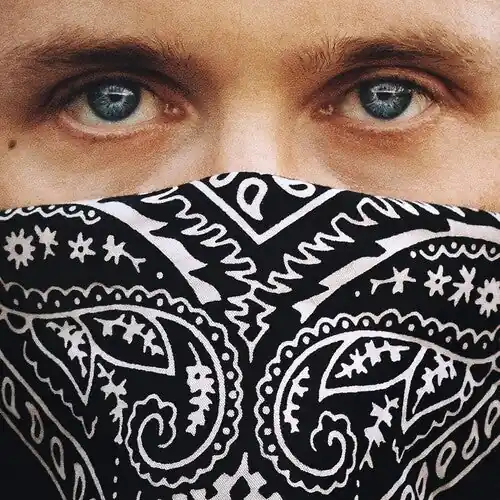 Low Price KENT,COREY BLACK BANDANA - LP